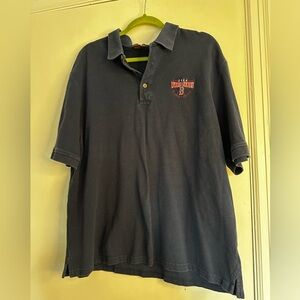VTG Boston Red Sox Shirt Adult XL Blue Polo 2004 World Series Champions MLB.